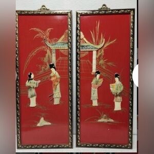 Vintage Chinese Wall Panels